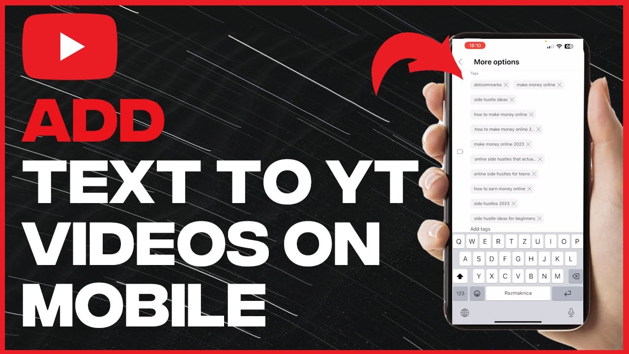 How To Add Text To Youtube Video On Mobile - Full Guide (latest update ...