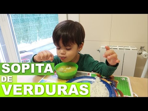 Video: Cómo Hacer Sopa De Verduras Para Un Niño