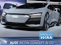 Audi aicon concept en direct du salon de francfort 2017