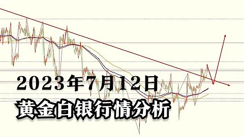 2023年7月12日黃金白銀行情分析 - 天天要聞