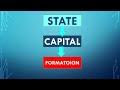 Indian states formation || State's Capital|| lasted five states formed in India
