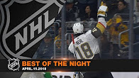 Calvert tallies OT winner, Golden Knights net two late goals to headline Sunday's action