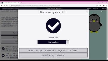 Learn Basic CSS  Attach a Fallback value to a CSS Variable   freeCodeCamp org   Google Chrome 2019 1