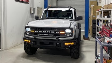 Diode Dynamics Bronco Lighting Upgrades -  Fog Light, Light Bar, & Reverse Pods