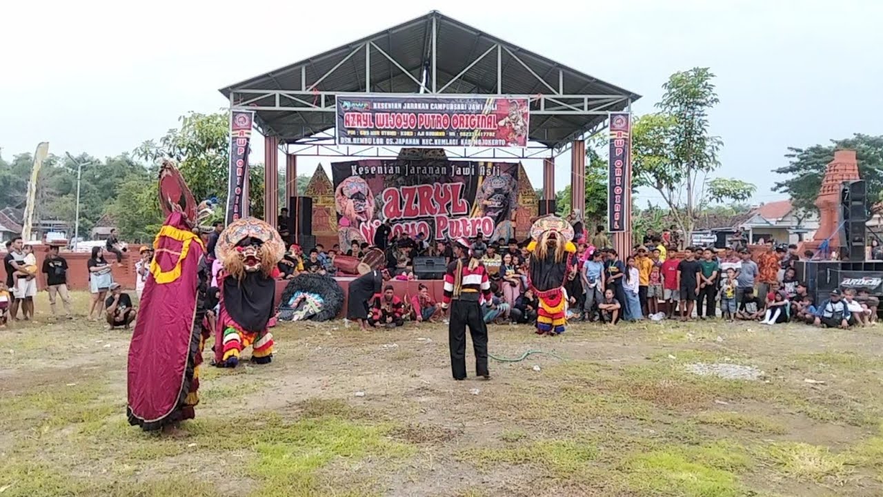 Rampak Singo Barong - AZRYL WIJOYO PUTRO ORIGINAL LIVE WISATA GUNUGAN SAWAH - MOJOGEBANG KEMLAGI 