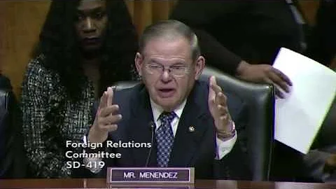 Menendez Iran-Syria Questions for David Satterfield