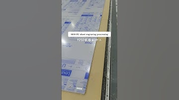9030 PC sheet engraving processing