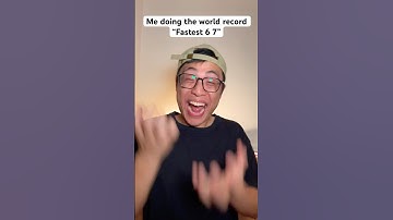 Me doing the world record “Fastest  6 7” #funny #comedy #crazilyfunny #comedy #trending