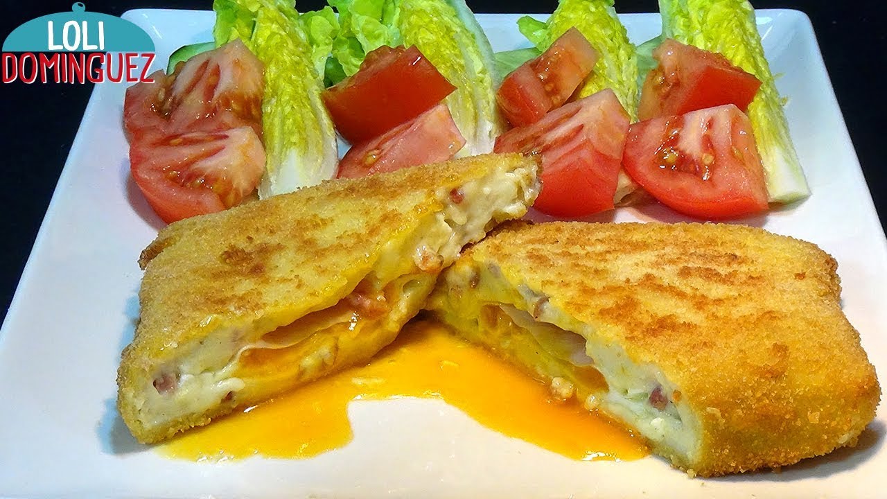 Huevos al Cielo con jamón, una delicia para el paladar - Recetas paso a paso - Loli Domínguez