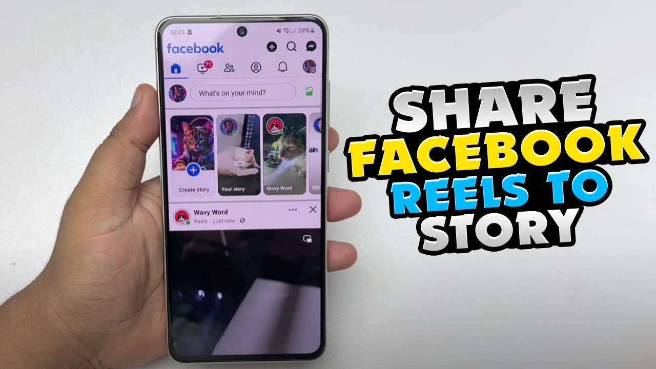 How to share Facebook reels to story - YouTube
