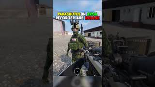 PARACHUTING in ARMA Reforger is INSANE... 😱🔥 #armareforger #gaming