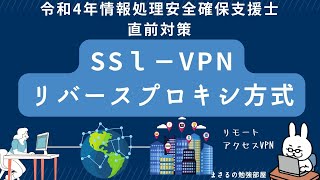 【支援士22年 #5】SSL-VPN リバースプロキシ方式