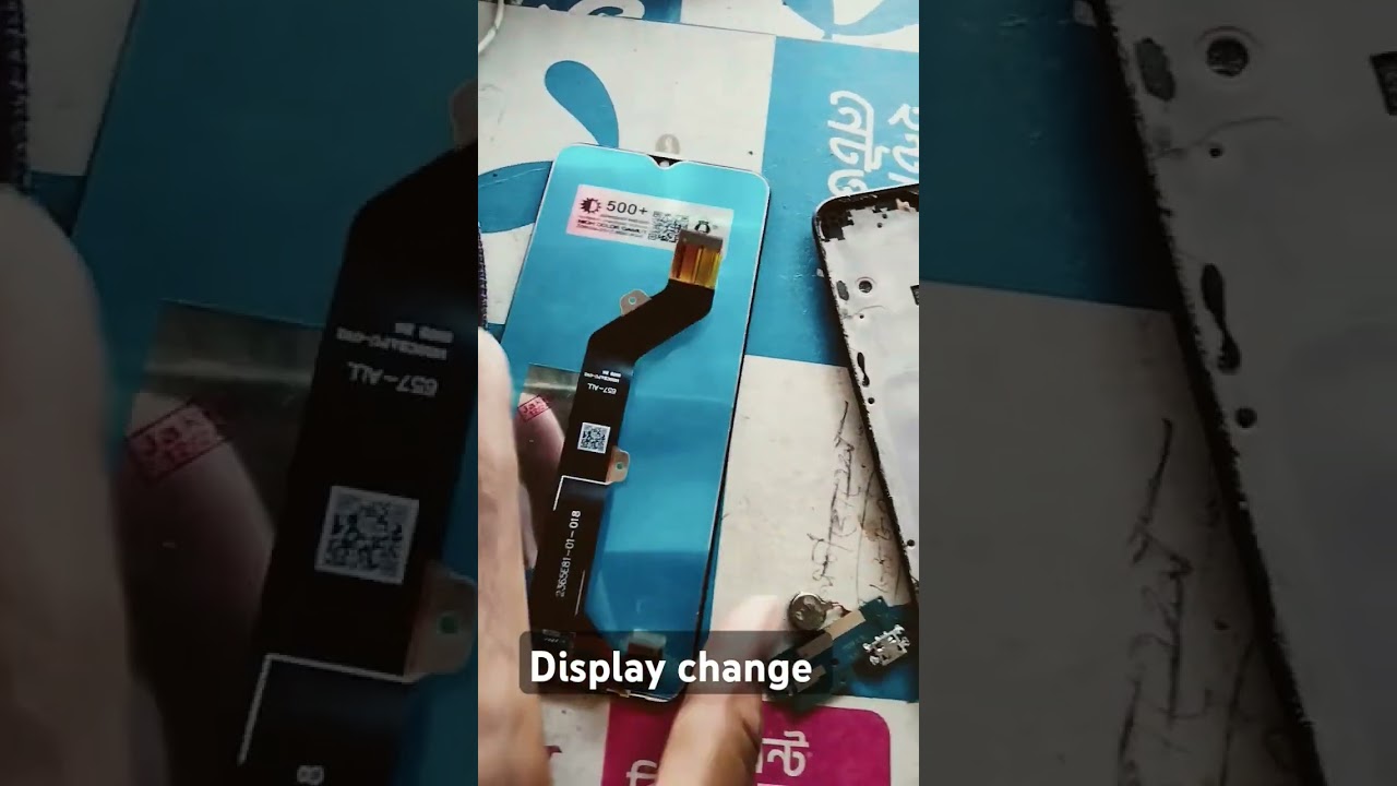 itel Vision 1pro Change Display