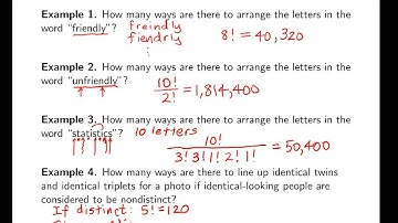 Nondistinct Permutations -- Example 4