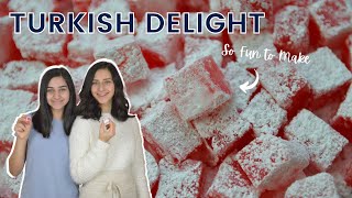 How to Make TURKISH DELIGHT! - Turkish Delight Recipe