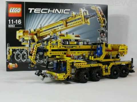 Talje forurening udstrømning Lego Technic Set 8053 model A (Mobile Crane) review - YouTube