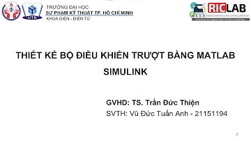 Thiết kế bộ điều khiển trượt cho con lắc đơn và mô phỏng trên MATLAB Simulink