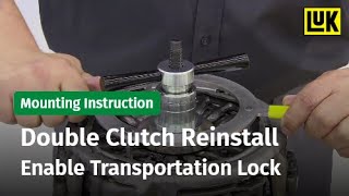 Reinstall a Double Clutch  Transportation Lock  Renault|Mercedes Benz|Smart|Hyundai|Kia|Ford|Geely