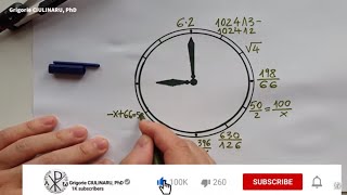 Video 8│Maths equation CLOCK