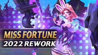 Обзор игрового процесса MISS FORTUNE REWORK 2022 - League of Legends