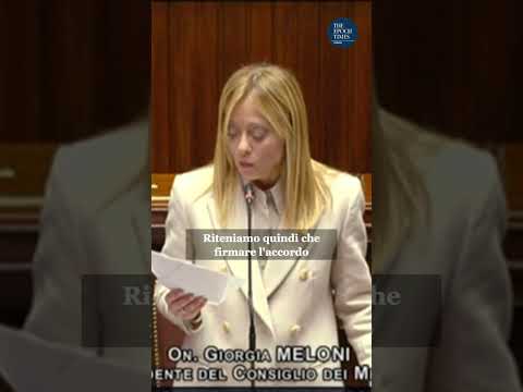 Video Giorgia Meloni ha dichiarato mercoledì (17 dicembre) che sarebbe “prematuro” per l’Unione Europea fi