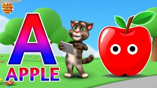 Phonics Song 2 with TWO Words in 3D - A For Airplane - ABC Alphabet Songs with Sounds for Children