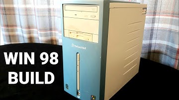 My Retro Computer build Journey for Retro Gaming using Windows 98