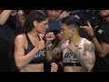 Lauren murphy vs jssica andrade  weighin faceoff  ufc 283 teixeira vs hill  rwmma