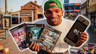 Probé MODS del GTA SA para PS2 en una NINTENDO SWITCH 💀