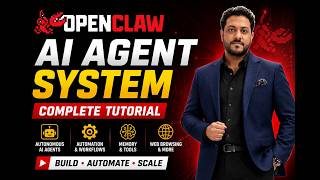 OpenClaw AI Agent System Tutorial Part-01 | Build Autonomous AI Agents Step by Step