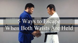 🈴 5 Ways to Escape When Both Wrists Are Held in Hapkido | TaekwonWoo screenshot 5