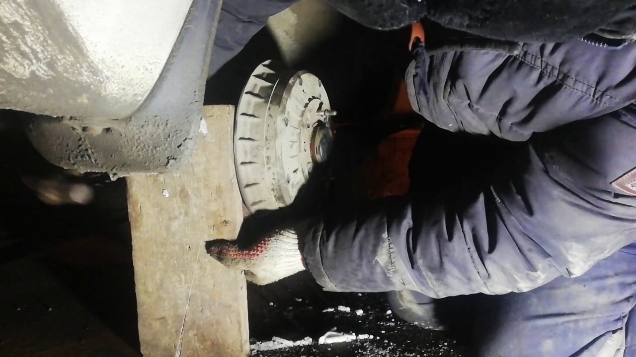 Замена ЗАДНЕГО ПОДШИПНИКА НА СТУПИЦЕ. Гранта, ВАЗ 2108,2110,2114,2115 ...