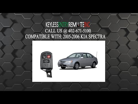 How To Replace Kia Spectra Key Fob Battery 2005 2006