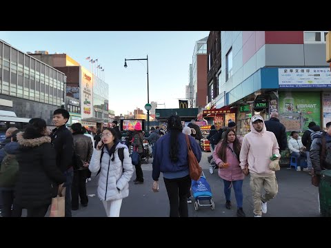 Video: Flushing, Queens, New York: turneja po soseščini