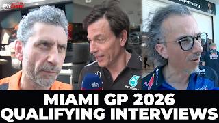 F1 Team Principals Post Qualifying Interview | Miami Grand Prix 2026