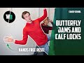 How to climb BUTTERFLY JAM & CALF LOCK offwidths | Wide Boyz Crack School