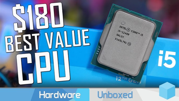 Core i5-12400 QS Crushes Core i5-11400 in Early Gaming Tests