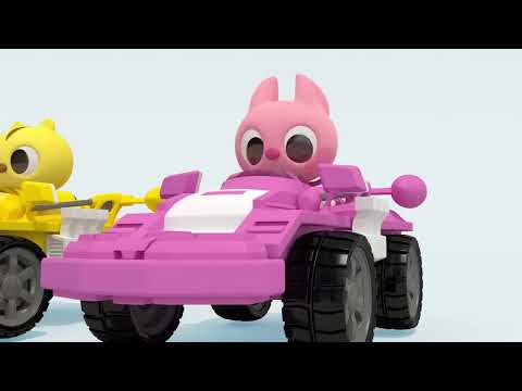 [미니팡 에스파냐] 미니특공대 | 서프라이즈 미끄럼틀 놀이 | 색깔놀이 | 에스파냐어 | 스페인어| Color play | <strong>Mini</strong>-Pang <strong>TV</strong> 3D Play