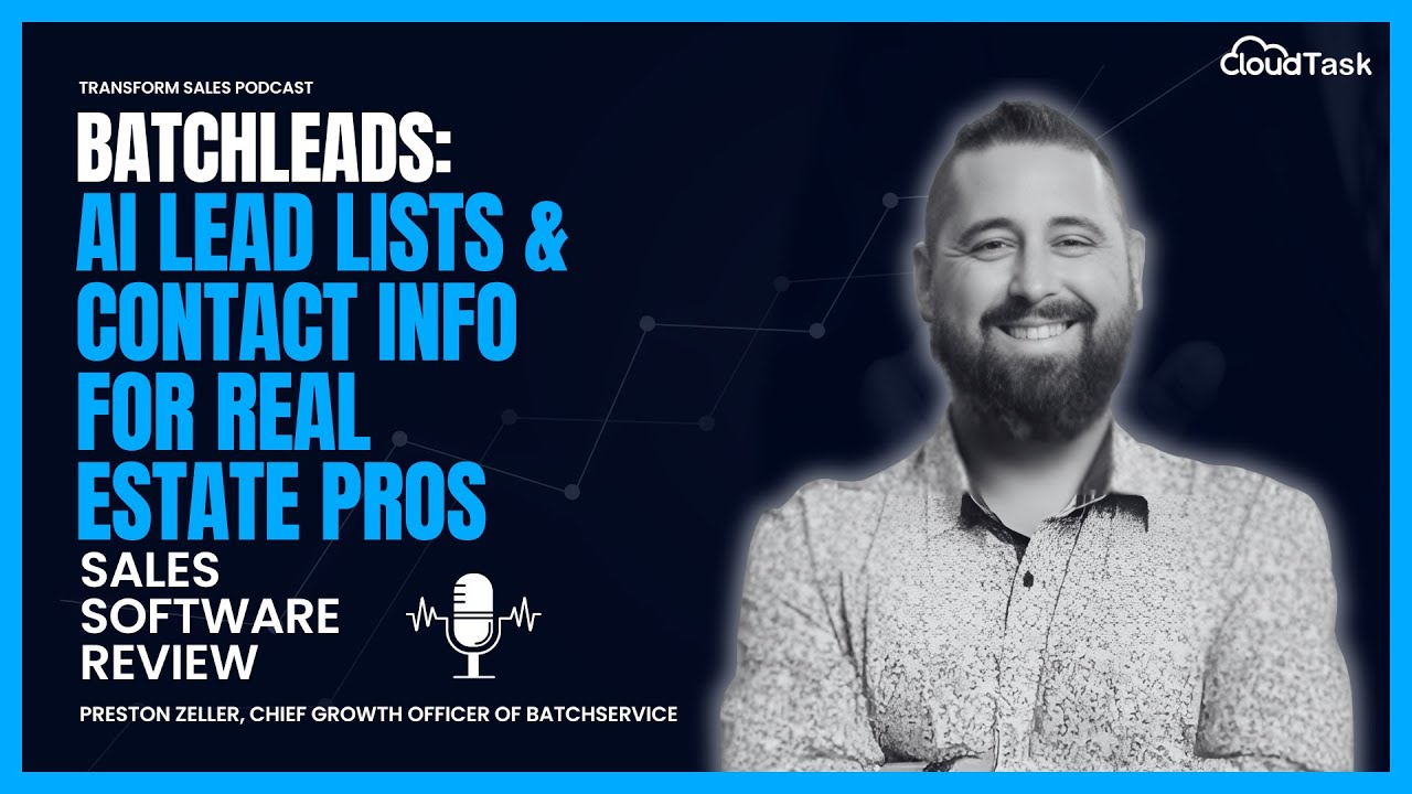 BatchLeads: AI Lead Lists & Contact Info for Real Estate Pros