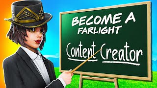 HOW to Become FARLIGHT 84 CONTENT CREATOR Everything YOU need to KNOW!