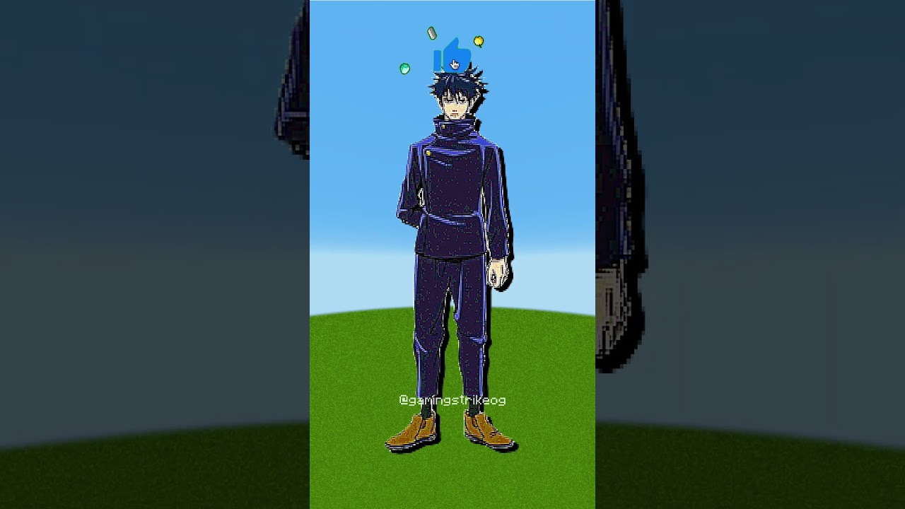 Cursed Technique Showdown in Pixel Art | Yuji, Megumi, Maki & Gojo