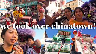 We Took Over San Francisco Chinatown! | High Pole Lion Dance + Behind the Scenes screenshot 4