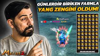 GÜNLERDİR BİRİKEN FARMI AÇIP ZENGİN OLDUM!  | YENİ MAP YENİ DÖNÜŞÜMLER!  #metin2 #metin2pvp #astra2