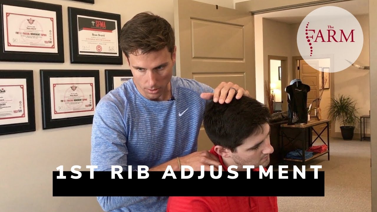 First Rib Adjustment - Supine A/P