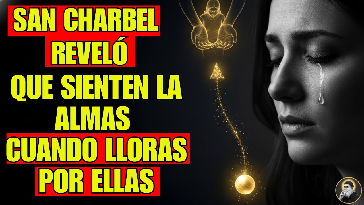 SAN CHARBEL REVELÓ QUÉ SIENTEN LAS ALMAS CUANDO LLORAS POR ELLAS — LA VERDAD QUE CAMBIARÁ TU DOLOR