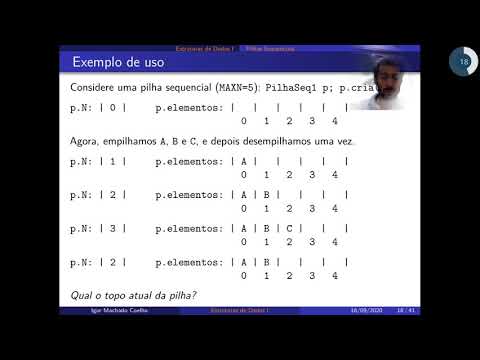 Estruturas de Dados I - Pilhas