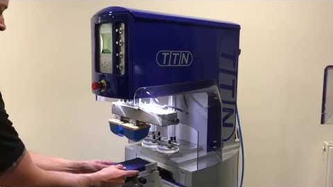 Pad printing machine TTN 200 EKO 2 TC - 2 colors pad printing machine - Next Generation 200 Series