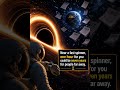 Interesting facts about Black Holes 🕳️ #shorts #blackhole  #learning