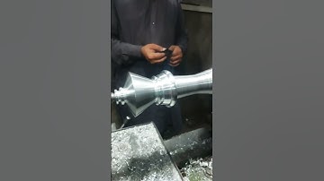 #turning #turningmachines #lathemachine #chess #aluminum #trophy