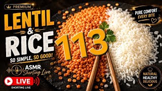 Live 113🔴 | Lentil Sorting ASMR | Relaxing Sound #live